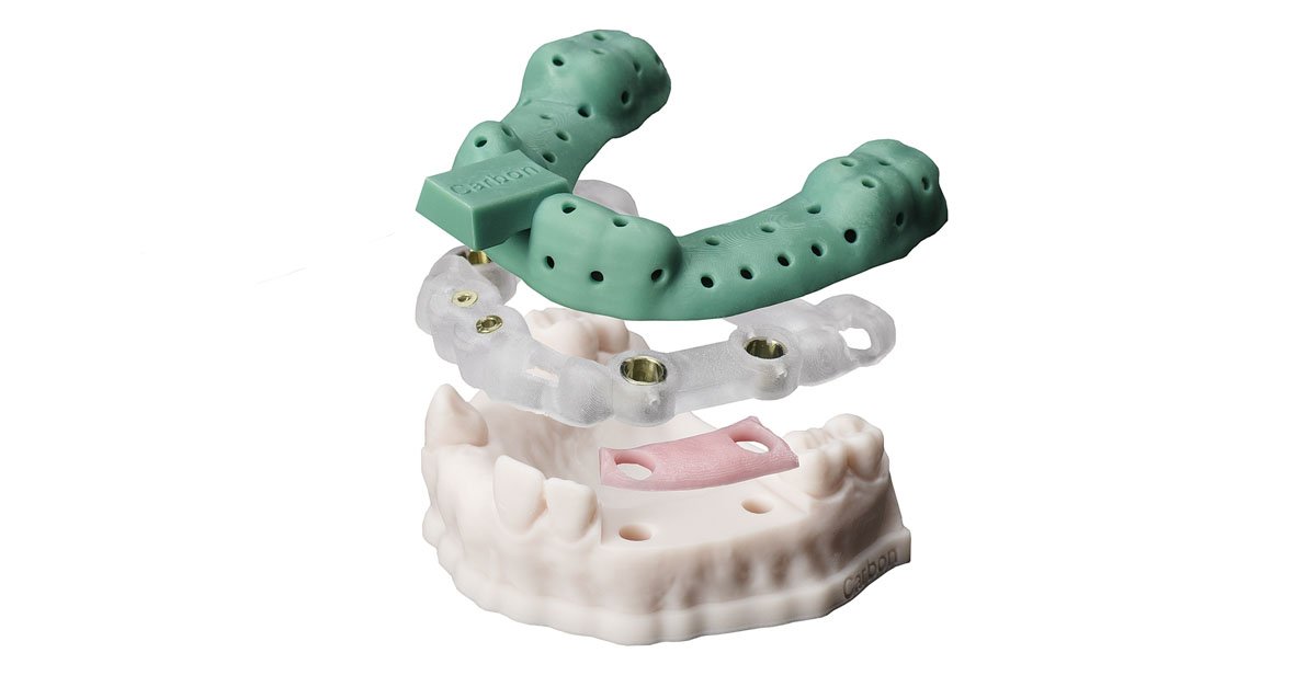 A dental 3D printing solution. Image via Carbon