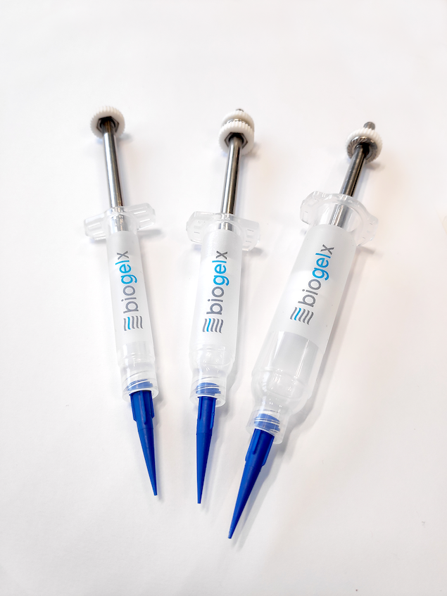 Biogelx-INKs. Photo via Biogelx.